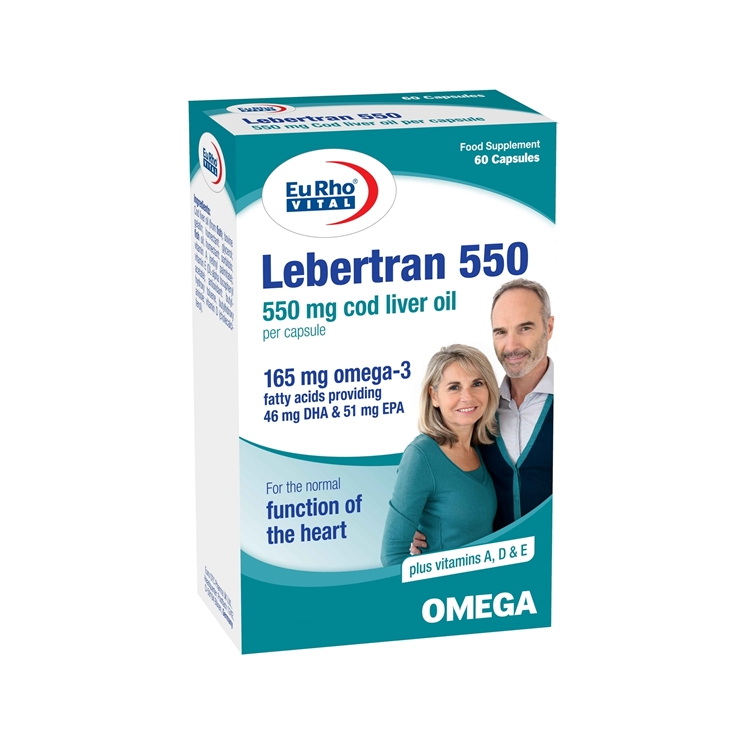 کپسول لبرترن ۵۵۰ میلی گرم یوروویتال